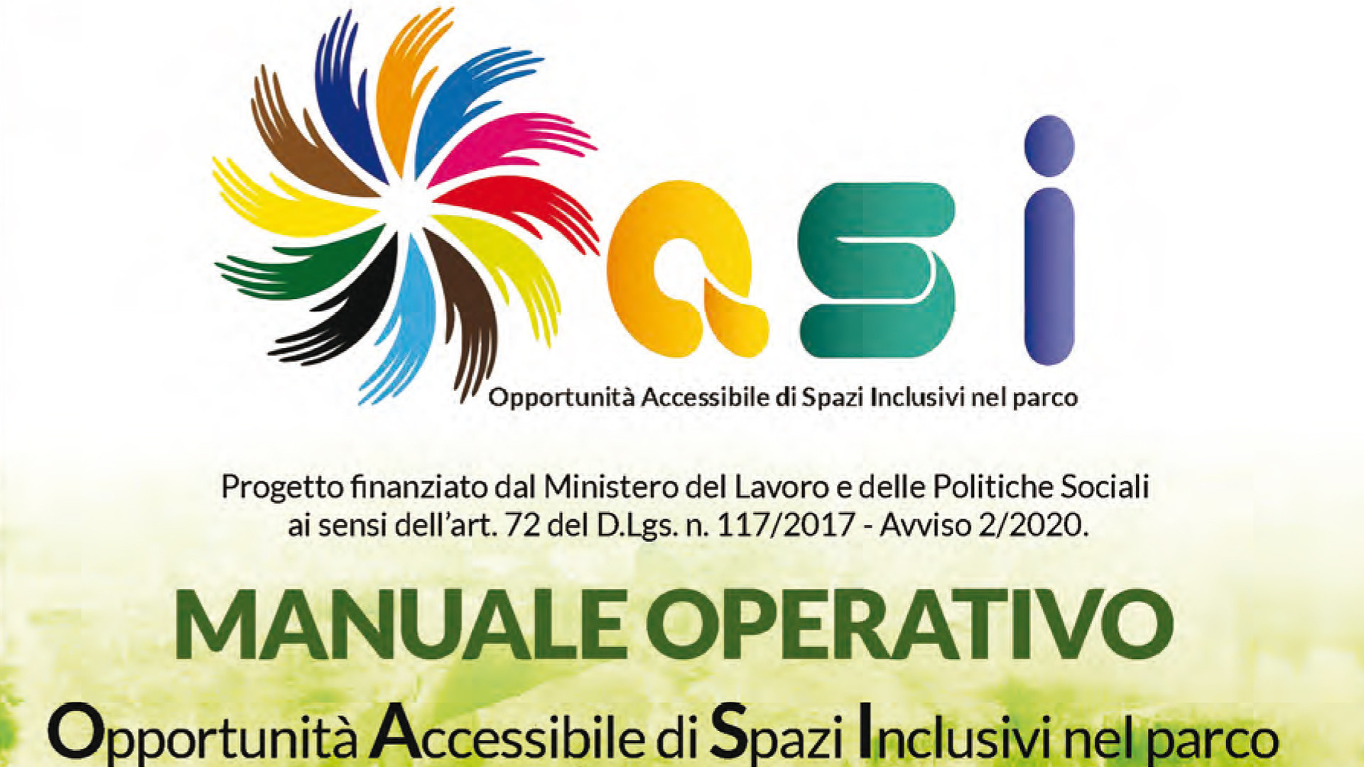 OASI (Opportunità Accessibile di Spazi Inclusivi) nel parco – Parco Giochi Inclusivo Intergenerazionale