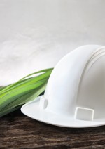 Concept shot of environmental friendly industry safety standard